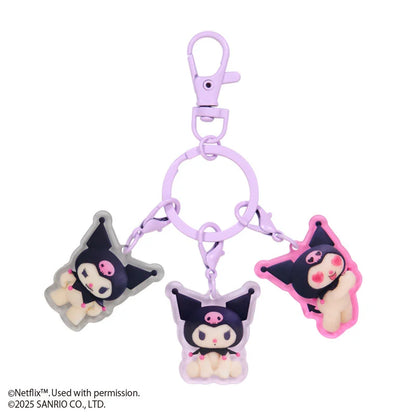 Kuromi Netflix Series Acrylic Keyring