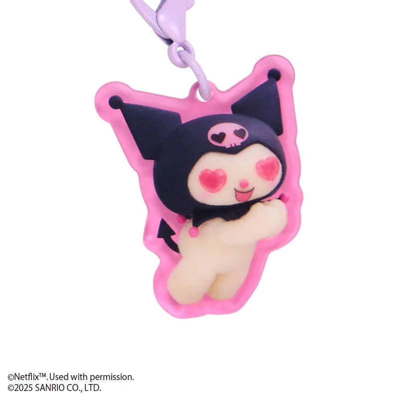 Kuromi Netflix Series Acrylic Keyring