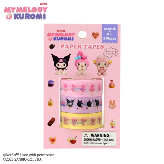 My Melody & Kuromi Netflix Series Washi Tape Set