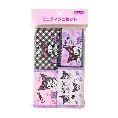 Kuromi Mini Tissues 8 Pack