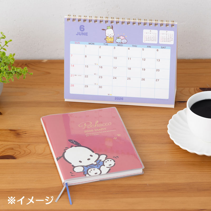 Pochacco 2026 Desk Calendar
