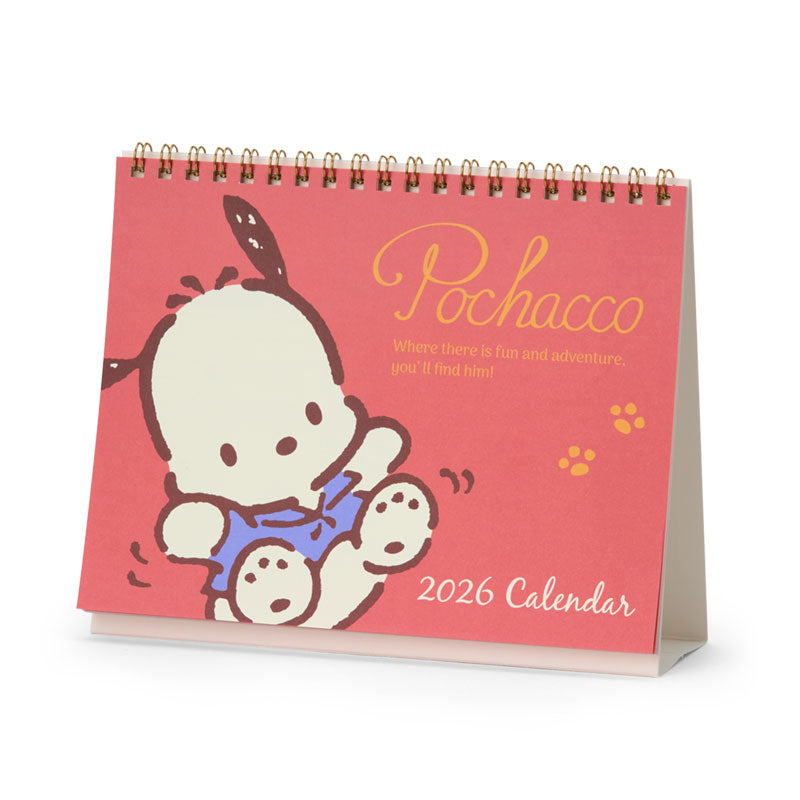 Pochacco 2026 Desk Calendar