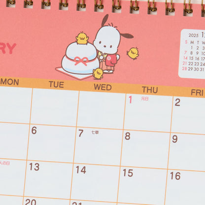 Pochacco 2026 Desk Calendar