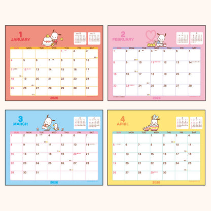 Pochacco 2026 Desk Calendar
