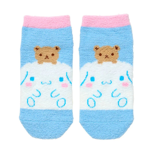 Cinnamoroll Face Fluffy Socks