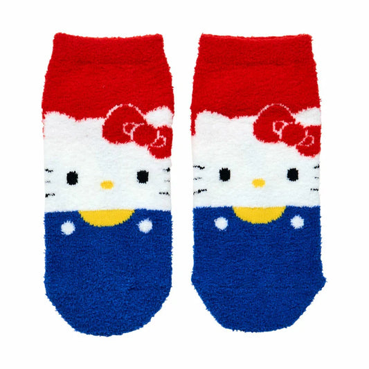 Hello Kitty Red Face Fluffy Socks