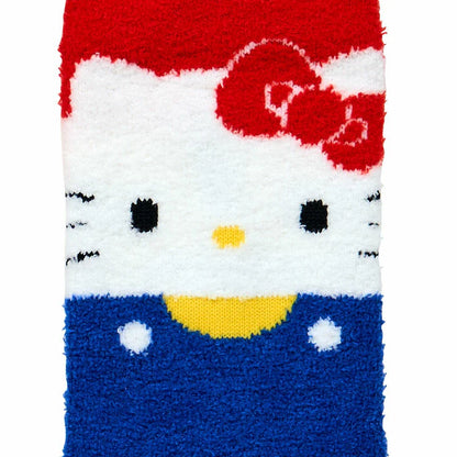 Hello Kitty Red Face Fluffy Socks