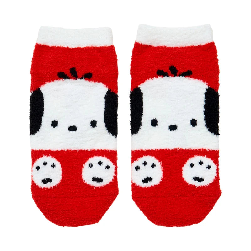 Pochacco Face Fluffy Socks