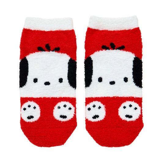 Pochacco Face Fluffy Socks