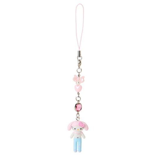 Hello Kitty Sanrio Closet Collection Cellphone Charm (Casual Style 1)
