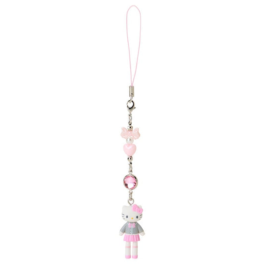 Hello Kitty Sanrio Closet Collection Cellphone Charm (Uniform Style 1)