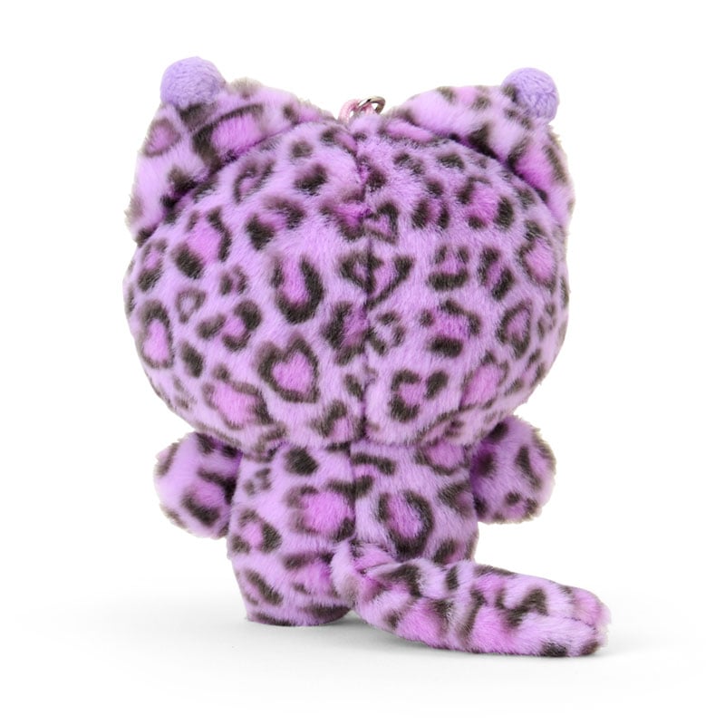 Kuromi Gal Cat Keyring with Mascot