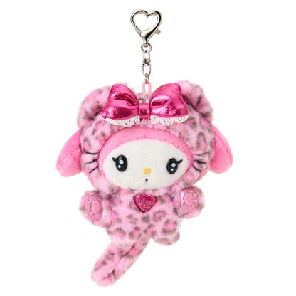 My Melody Gal Cat Keyring with Mascot