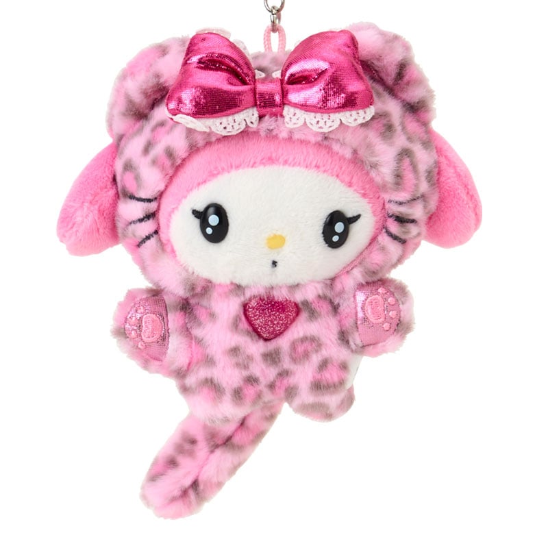 My Melody Gal Cat Keyring with Mascot