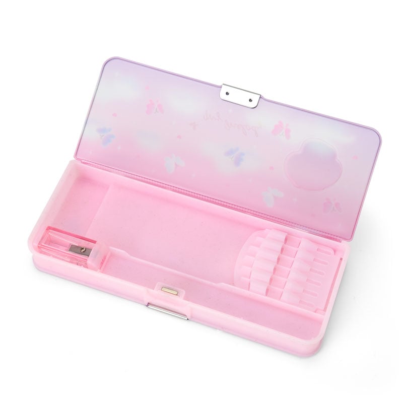 My Melody Translucent Double Pencil Case