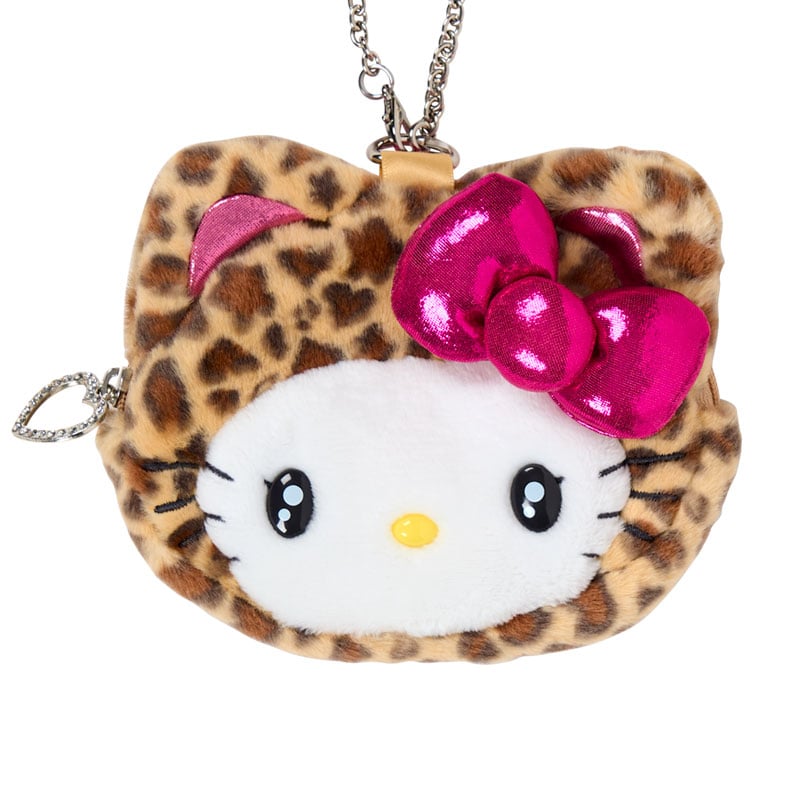 Hello Kitty Brown Gal Cat Face Shaped Pouch
