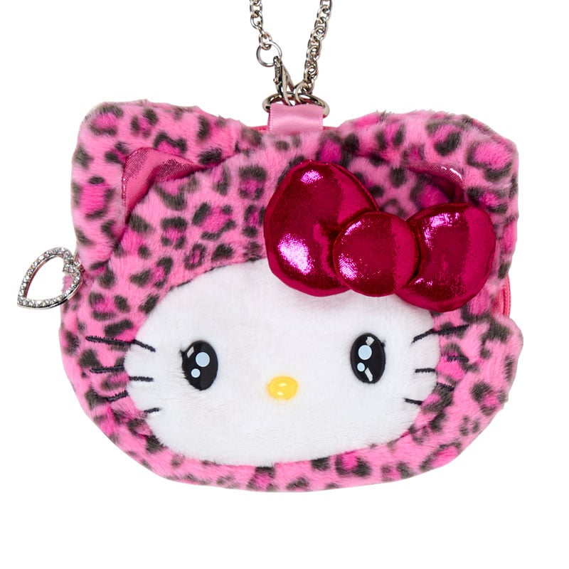 Hello Kitty Pink G Cat Face Shaped Pouch