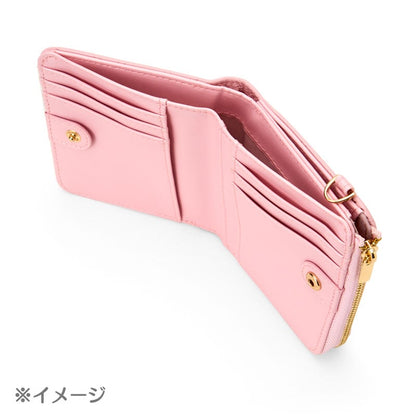Hello Kitty Face Black Foldable Wallet