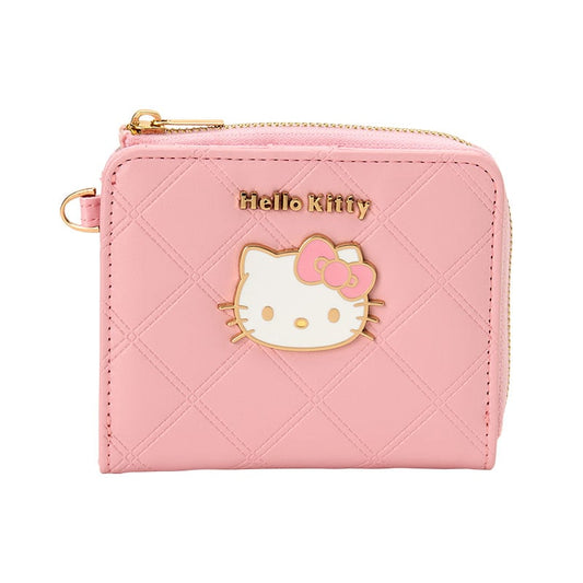 Hello Kitty Face Pink Foldable Wallet