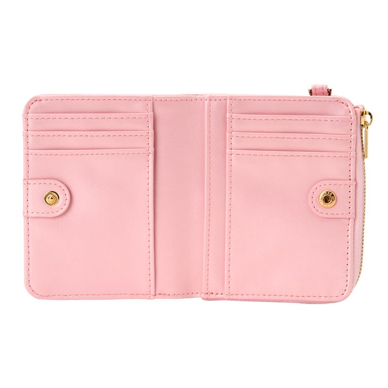 Hello Kitty Face Pink Foldable Wallet