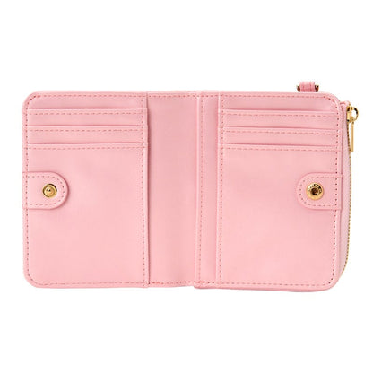 Hello Kitty Face Pink Foldable Wallet