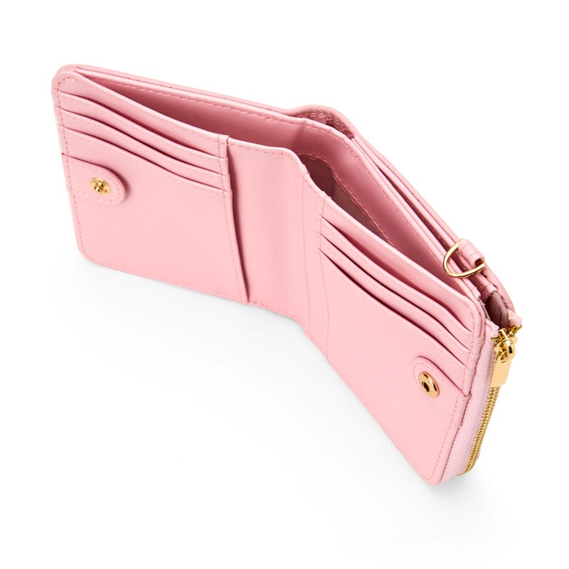 Hello Kitty Face Pink Foldable Wallet