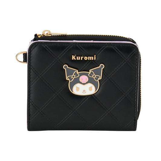 Kuromi Face Foldable Wallet