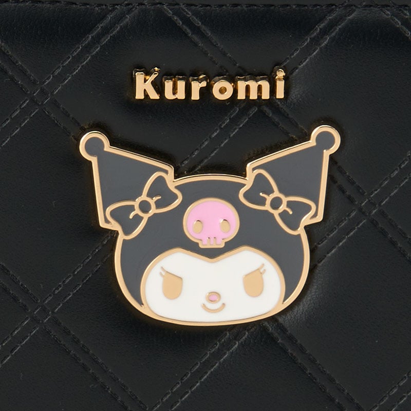 Kuromi Face Foldable Wallet