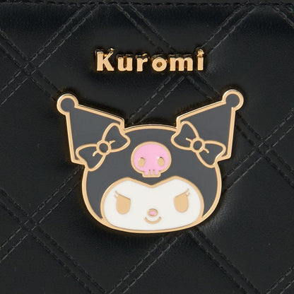 Kuromi Face Foldable Wallet