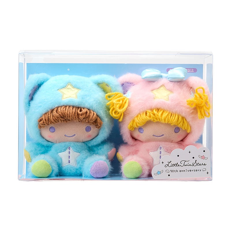 Little Twin Stars 50th Anniversary Plush Set