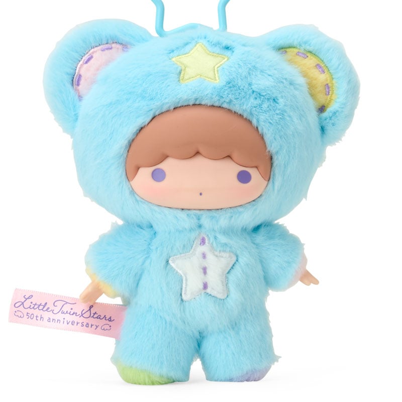 Little Twin Stars 50th Anniversary Kiki Keyring with Mascot