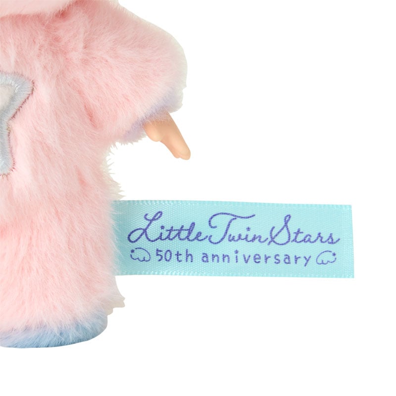 Little Twin Stars 50th Anniversary Lala Keyring with Mascot