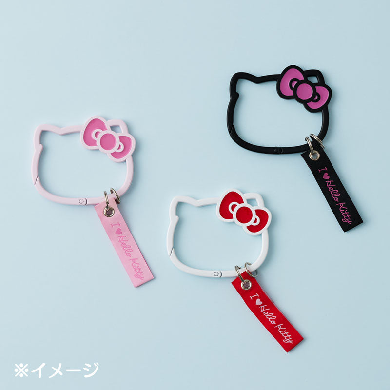 I Love Hello Kitty Pink Carabiner Keyring