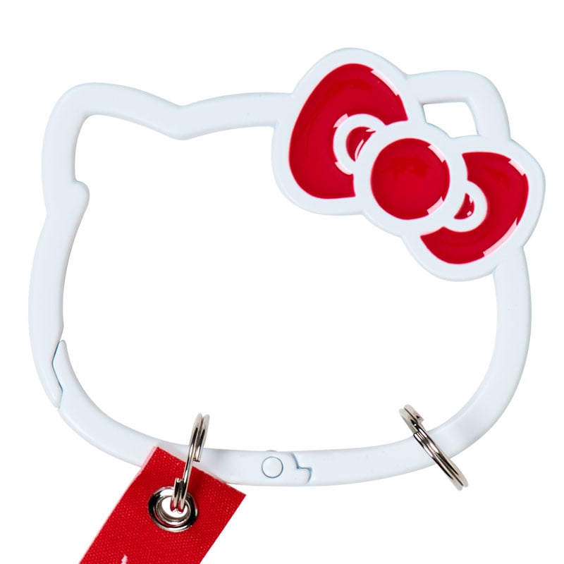 I Love Hello Kitty Red Carabiner Keyring