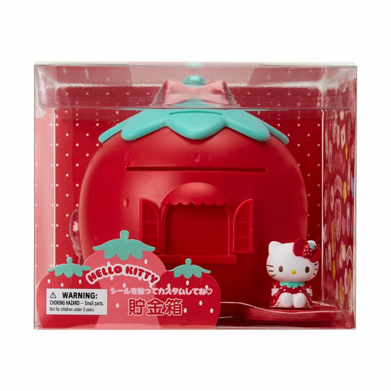 Hello Kitty Strawberry Coin Bank