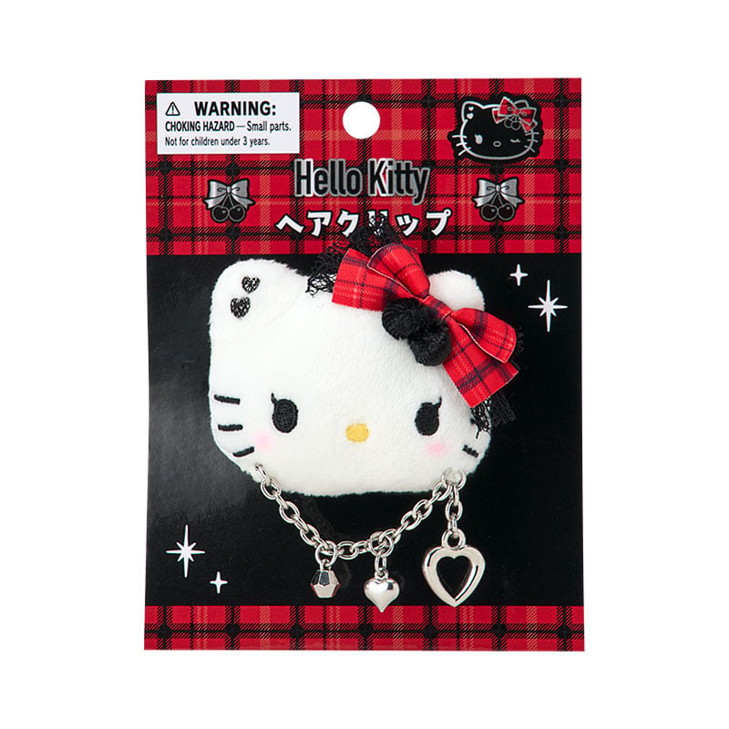 Hello Kitty Sweet Rock 'n' Check Hair Clip