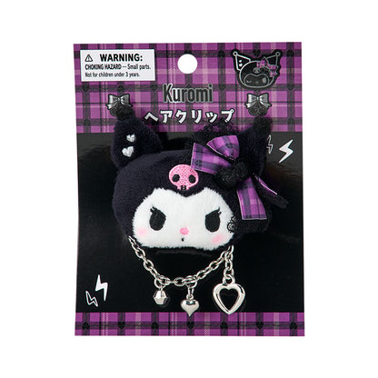 Kuromi Sweet Rock 'n' Check Hair Clip