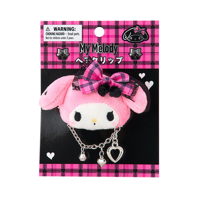 My Melody Sweet Rock 'n' Check Hair Clip