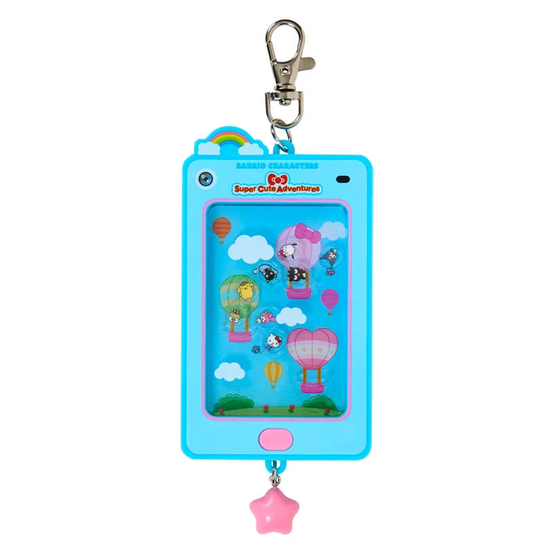 Sanrio Characters Mix Sky Phone Shaped Charm (Blue)