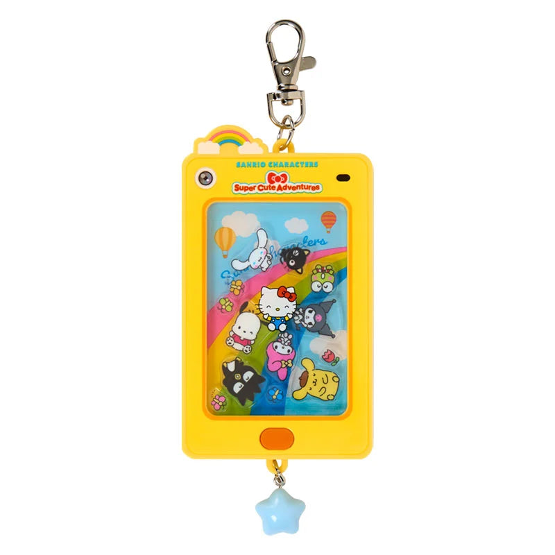 Sanrio Characters Mix Friends Phone Shaped Charm (Yellow)