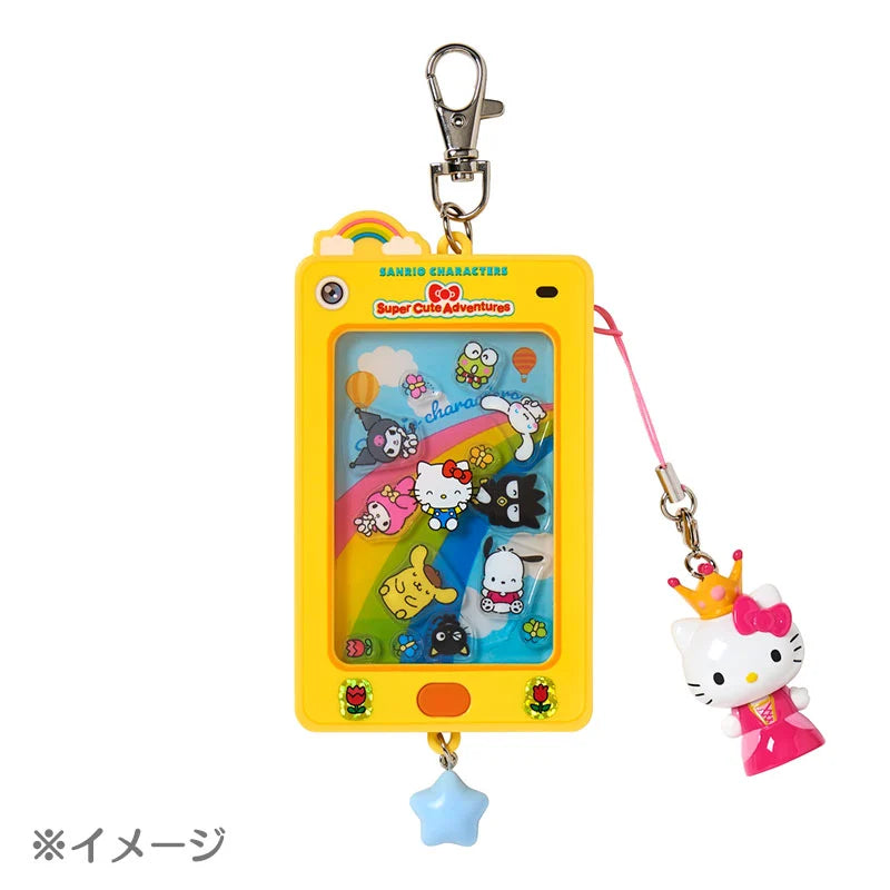 Sanrio Characters Mix Friends Phone Shaped Charm (Yellow)