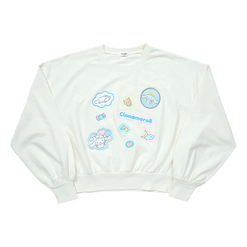 Cinnamoroll Patch Adult Sweatshirt
