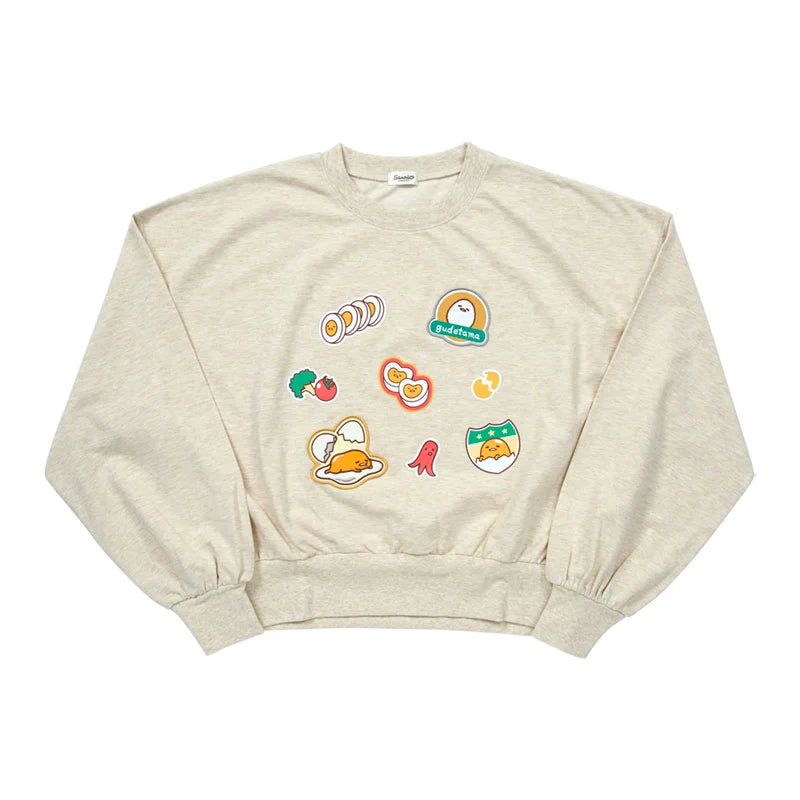 Gudetama Patch Adult Sweatshirt