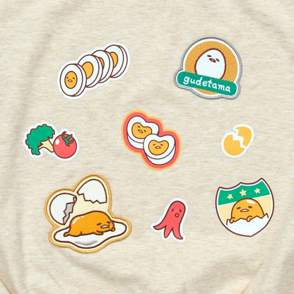 Gudetama Patch Adult Sweatshirt