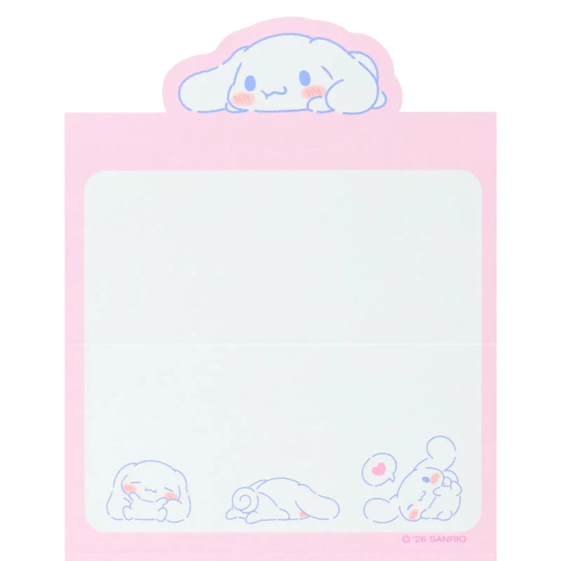 Cinnamoroll Pose Message Memo Pad