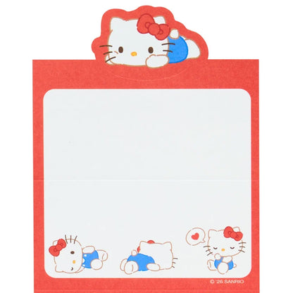 Hello Kitty Pose Message Memo Pad