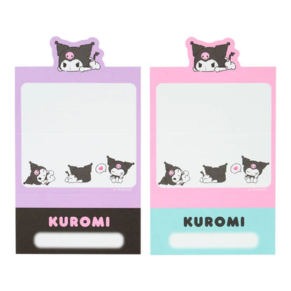 Kuromi Pose Message Memo Pad