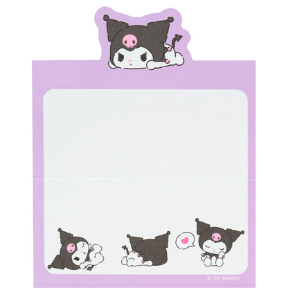 Kuromi Pose Message Memo Pad