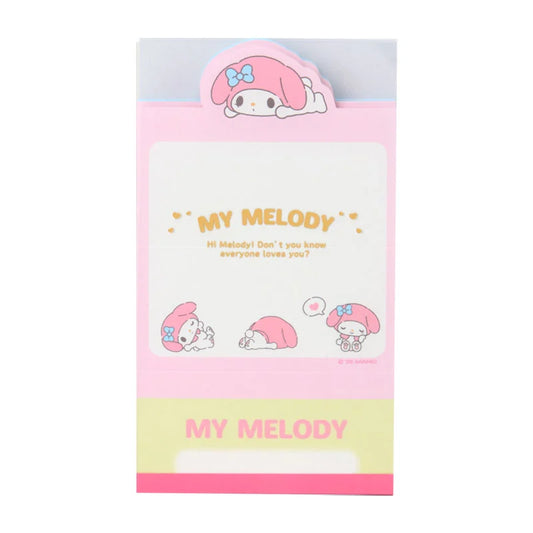 My Melody Pose Message Memo Pad