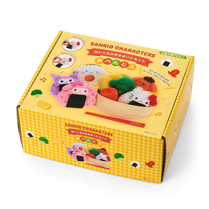 Sanrio Characters Mix Lunch Box Plush Toy Set